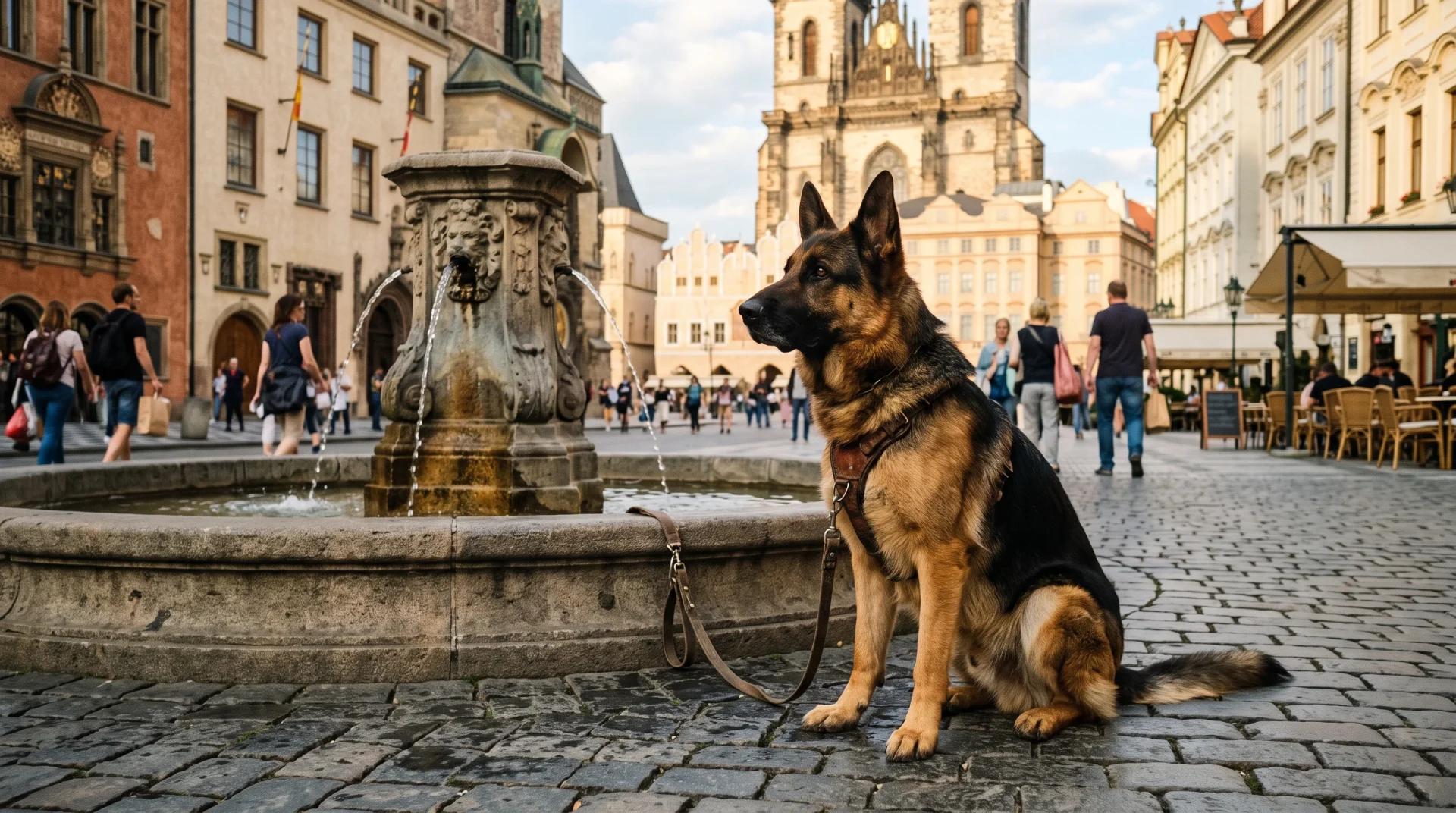 Servisní technik provádějící diagnostiku poruchy plynového kotle